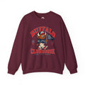 Buffalo Clubhouse Crewneck Sweatshirt – Retro Mascot Graphic